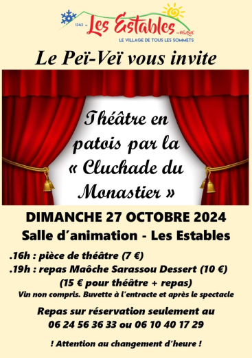 Pièce de théâtre Patois