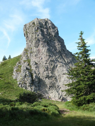 Site d'escalade de la Roche Pointue