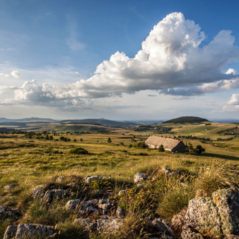 Vue depuis les contre-forts de l'Alambre