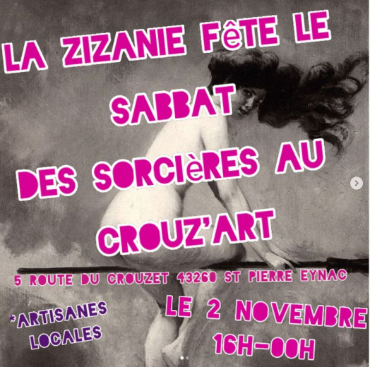 La Zizanie fête les sorcières au Crouz'Art !