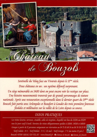 Château de Bouzols représenté par  Association 